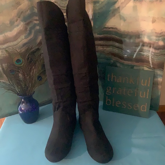 Rampage Shoes - Rampage black boots~NWT~Sz 6.5 & Sz 7